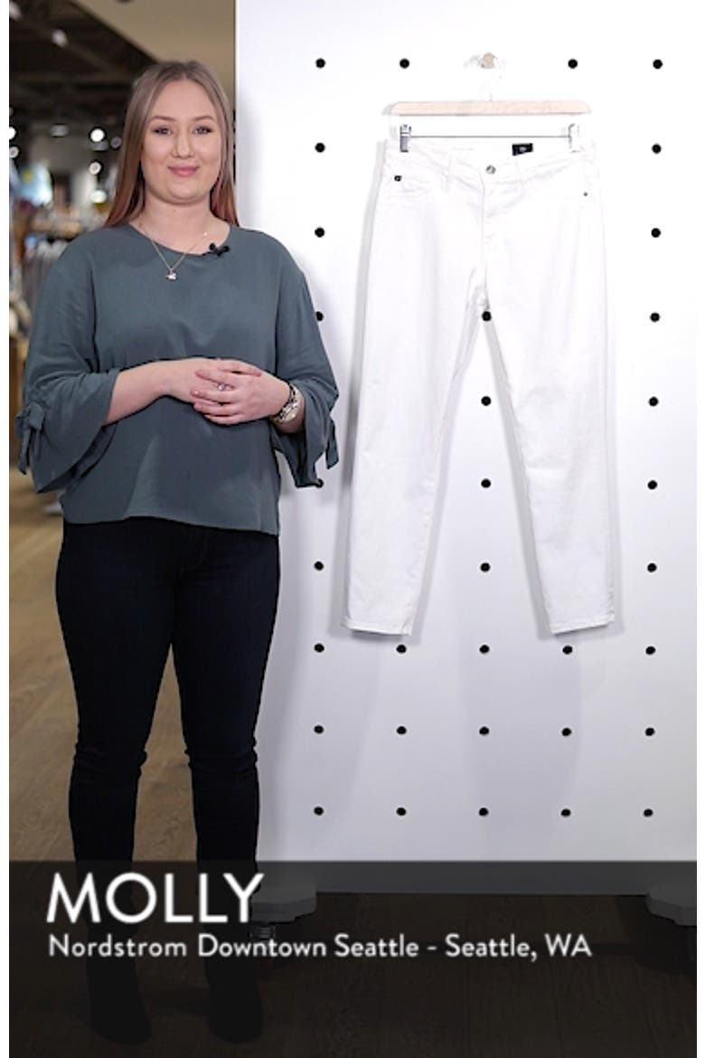 The Prima Mid Rise Crop Cigarette Jeans video
