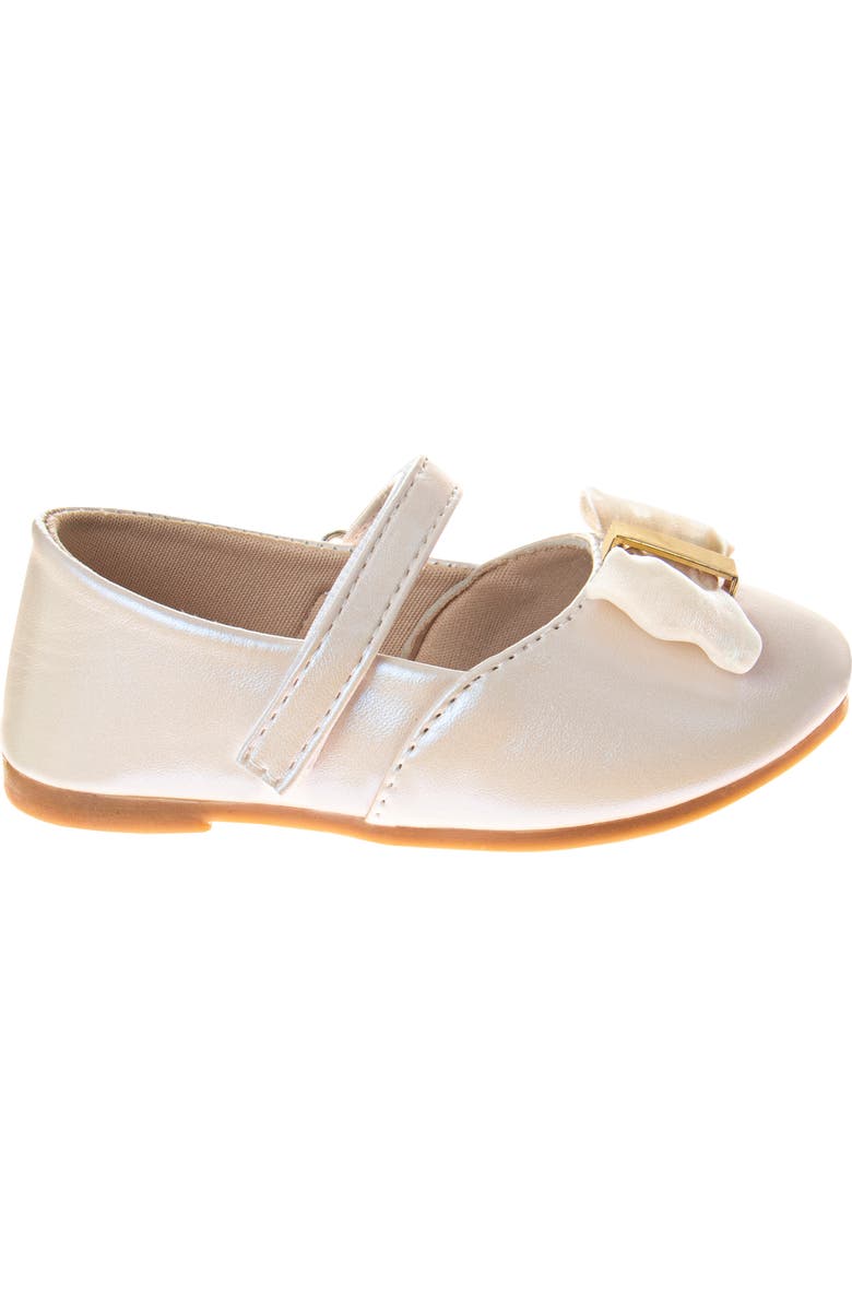 Laura Ashley Dress Flat Shoes, Alternate, color, Beige Pearl