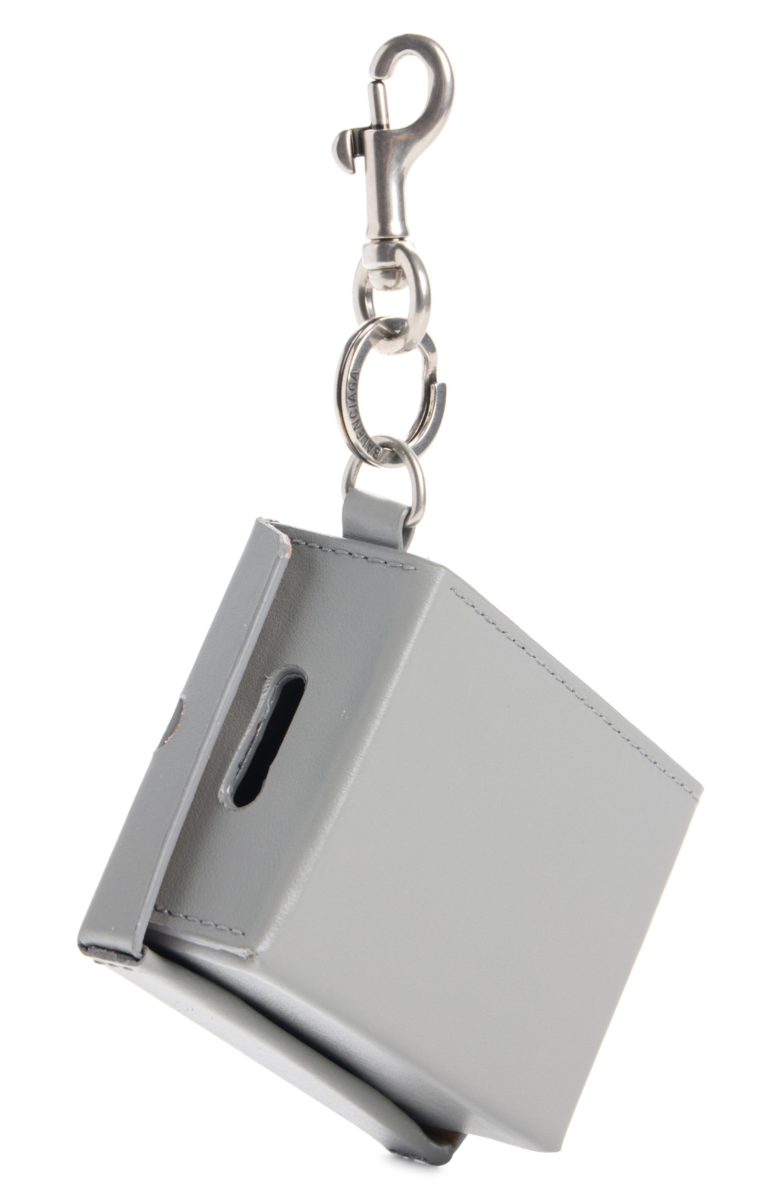 Sneaker Box Key Ring Bag Charm, Alternate, color, 1108 BALENCIAGA GREY