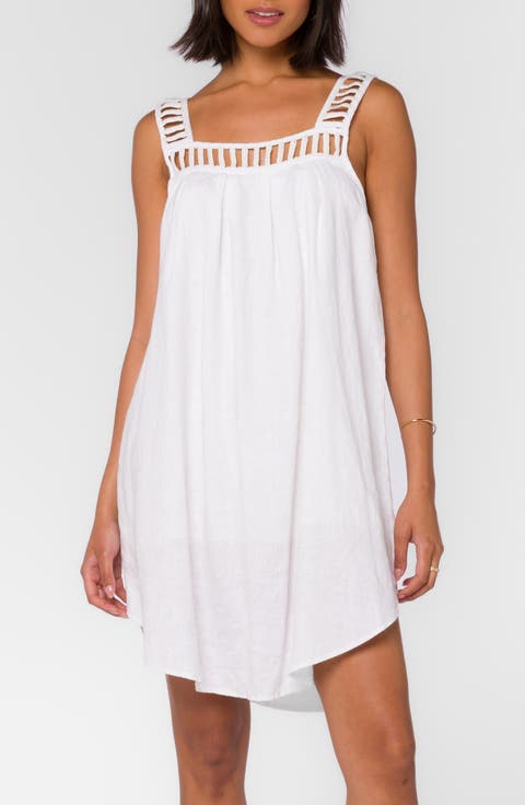 Linen Trapeze Dress