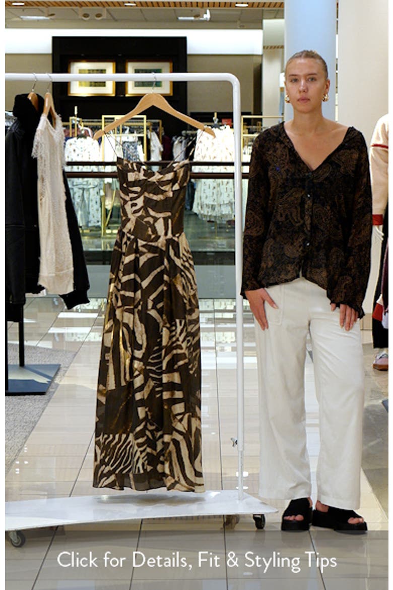 Estie Print Maxi Dress video