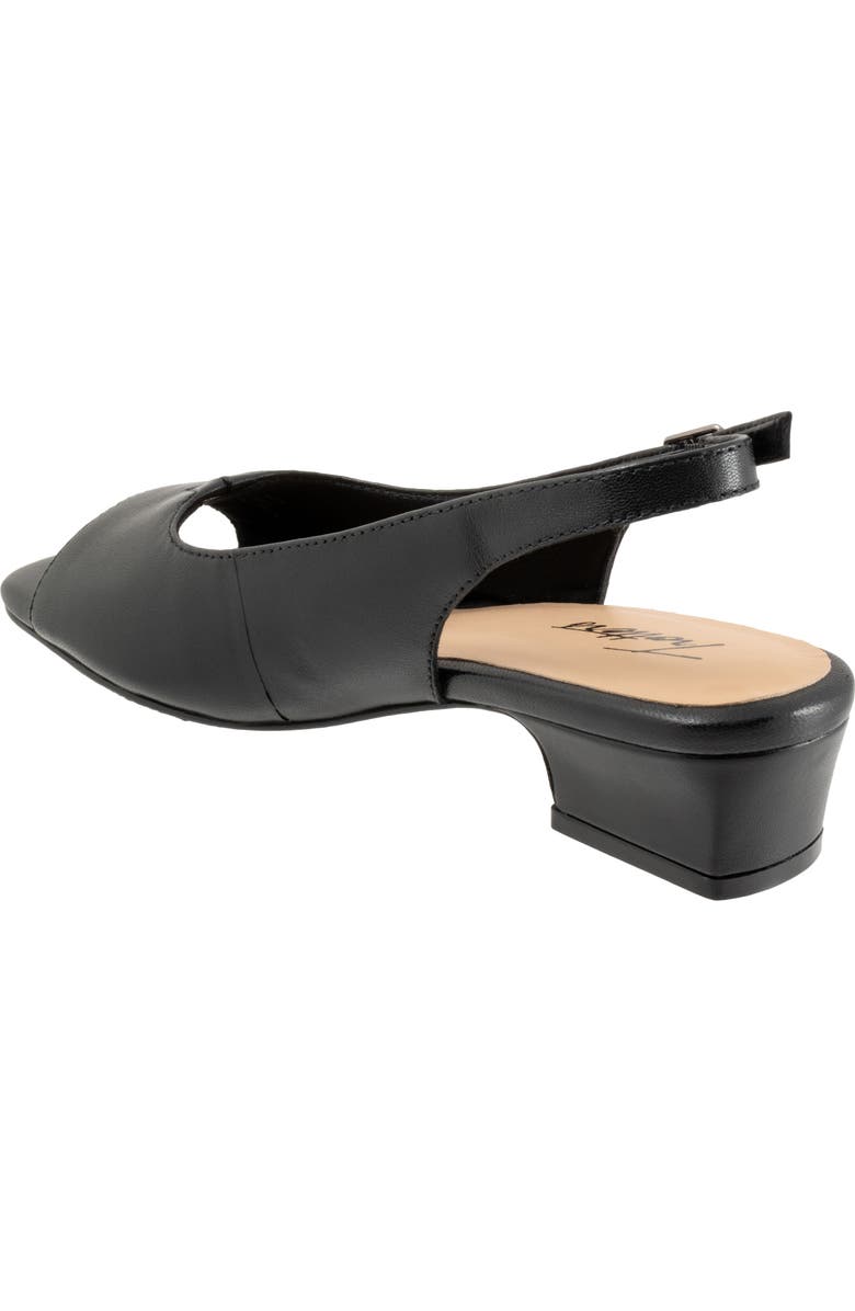 Trotters Dawn Slingback Sandal, Alternate, color, Black