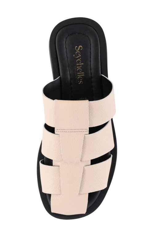 Seychelles High Standard Wedge Sandal In Off White