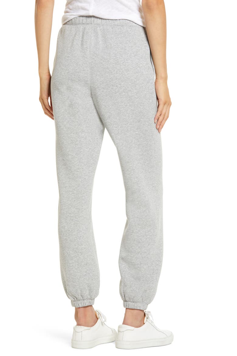 Boyfriend Sweatpants, Alternate, color, GREY HEATHER