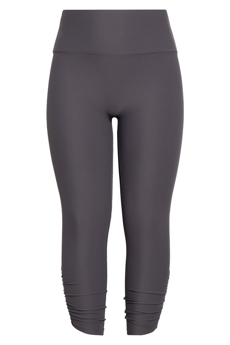 SPANXsmooth® Ruched Leggings, Alternate, color, DARK SLATE