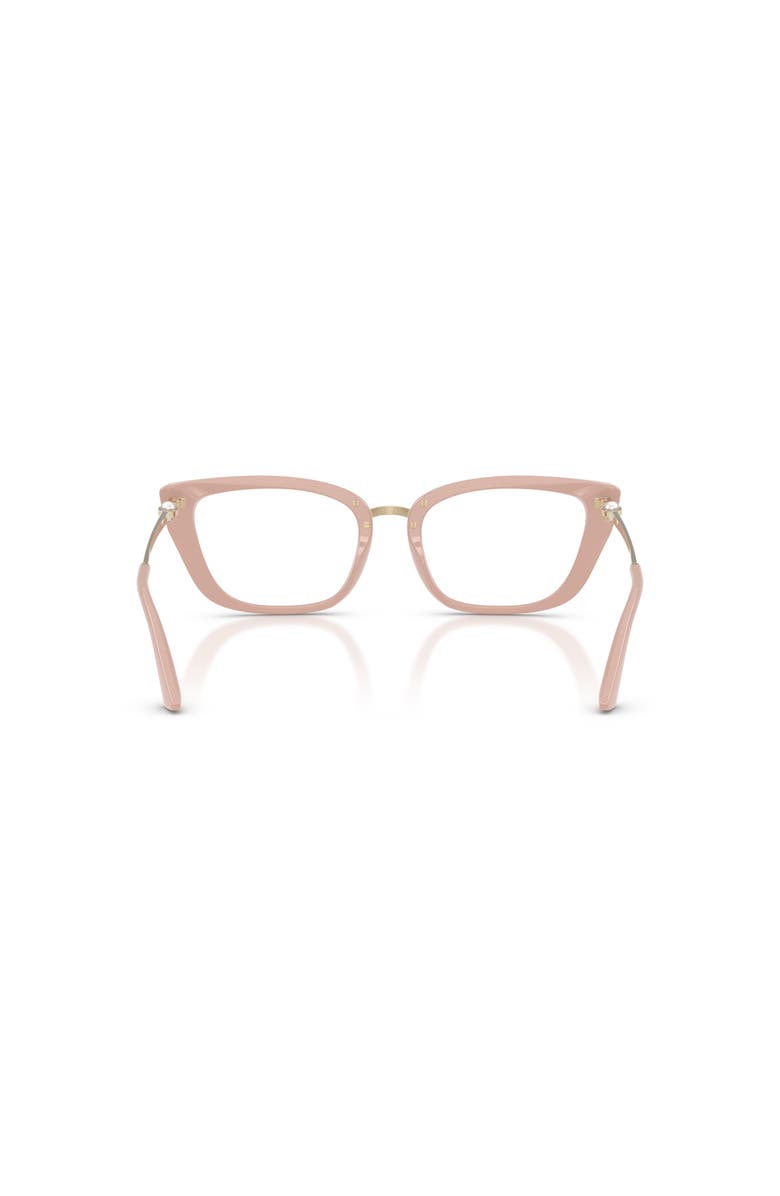 Jimmy Choo 54mm Cat Eye optical glasses, Alternate, color, Pink