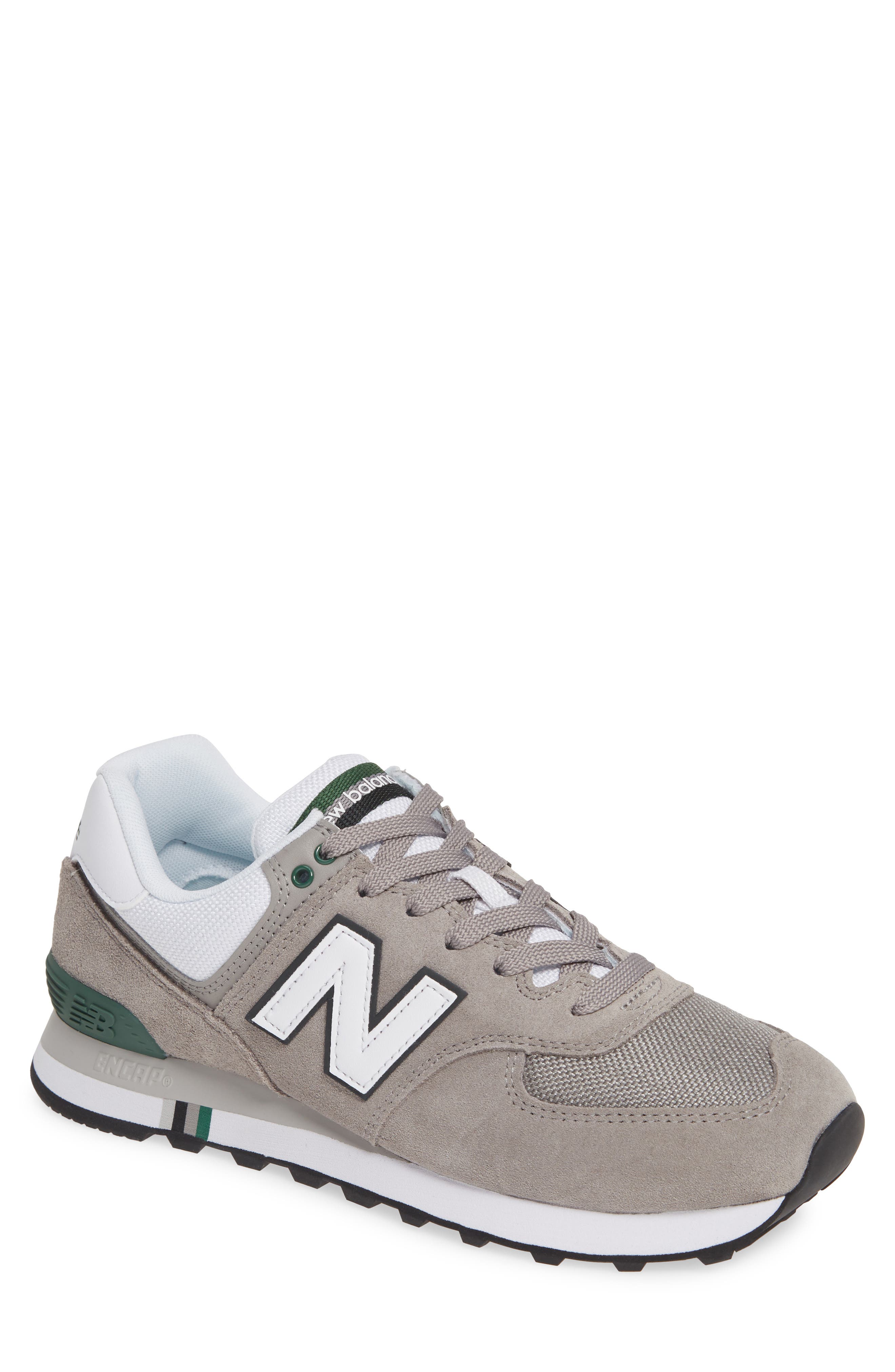 574 Sneaker, Main, color, MARBLEHEAD GREY SUEDE