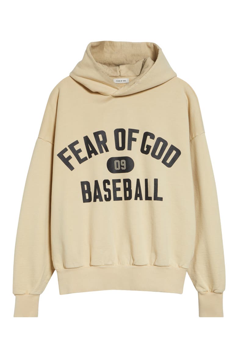 Classic Fit '09 Cotton Fleece Logo Graphic Hoodie, Alternate, color, DIRTY IVORY
