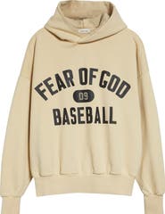 Fear of God Classic Fit '09 Cotton Fleece Logo Graphic Hoodie