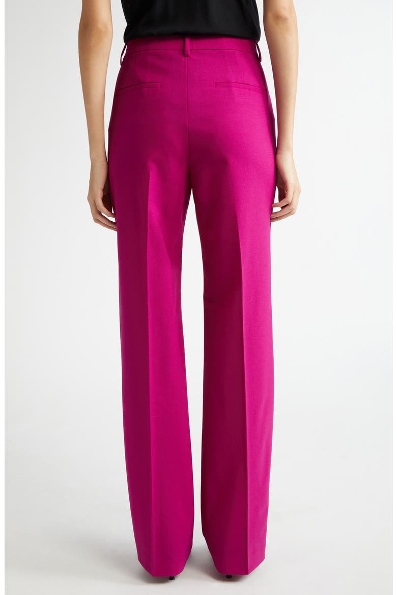 Stretch Wool Trousers, Alternate, color, WILDFLOWER