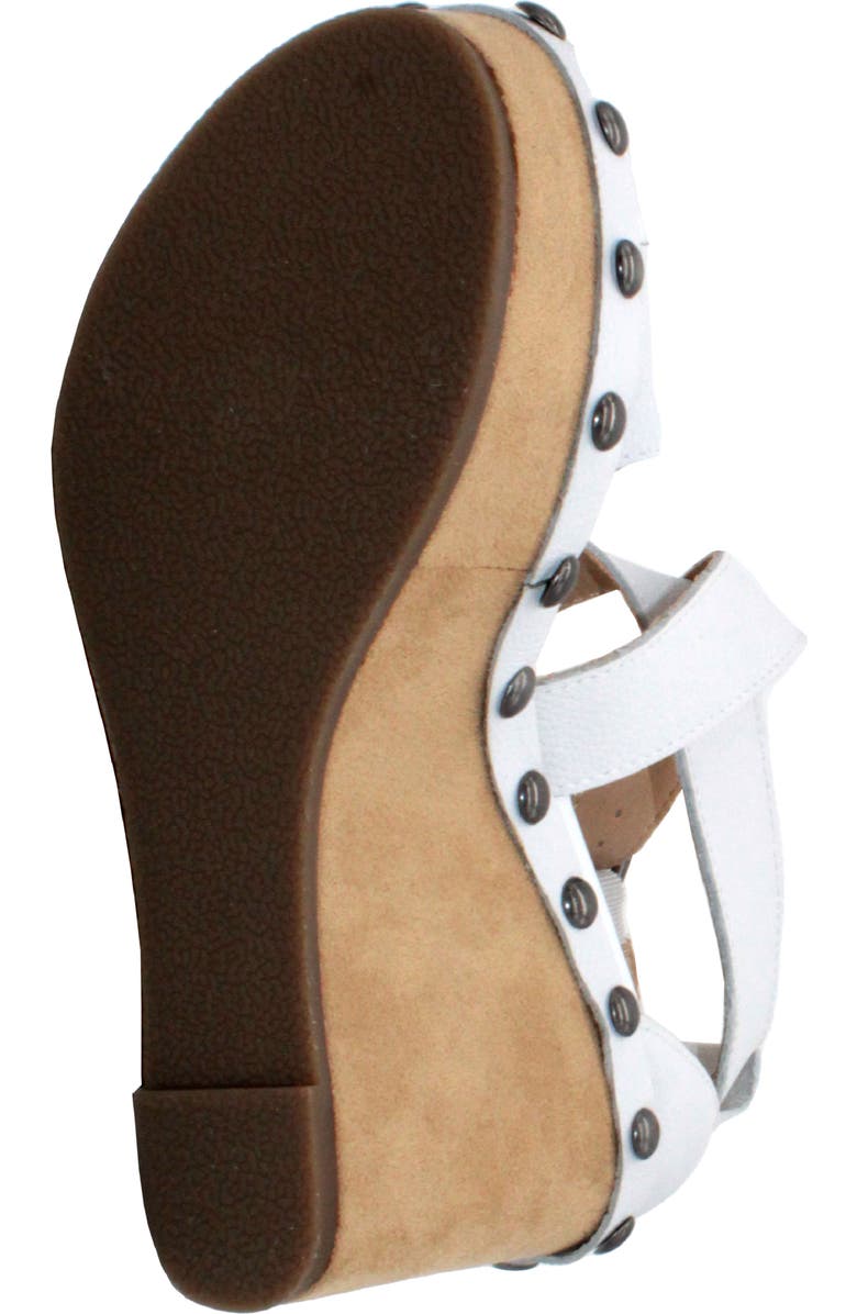 Very Volatile Zitola Platform Wedge Sandal, Alternate, color, White
