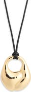 Leith Adjustable Cord Pendant Necklace