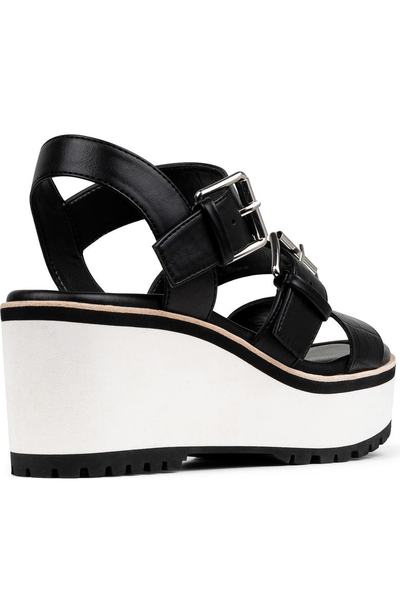 Donald Pliner Blerina Foam Wedge Sandal, Alternate, color, Black