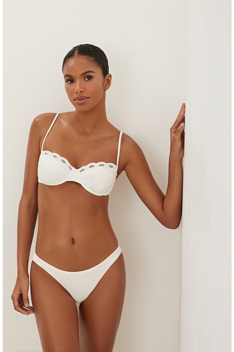 Firenze Bikini Bottoms, Alternate, color, WHITE