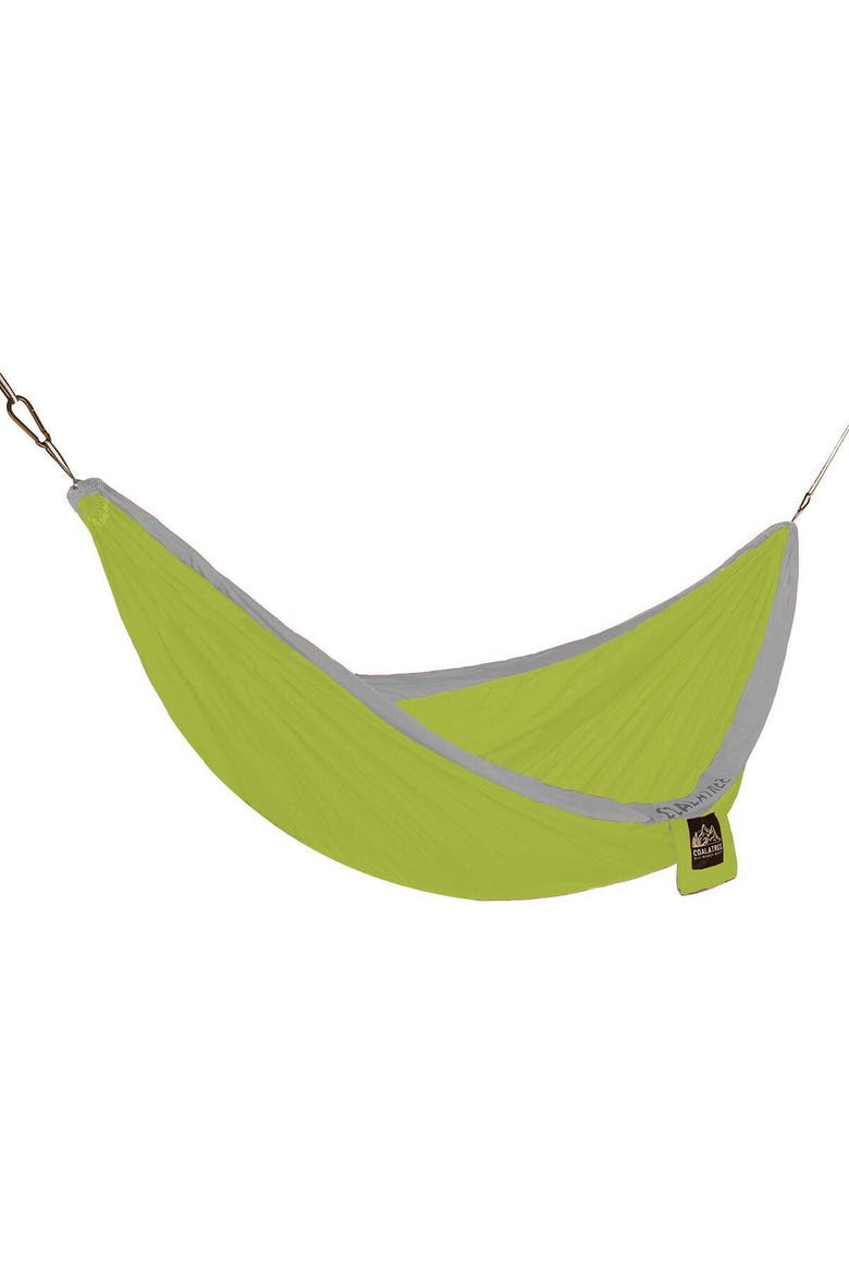 Wanderer Double Hammock, Main, color, Green/Grey