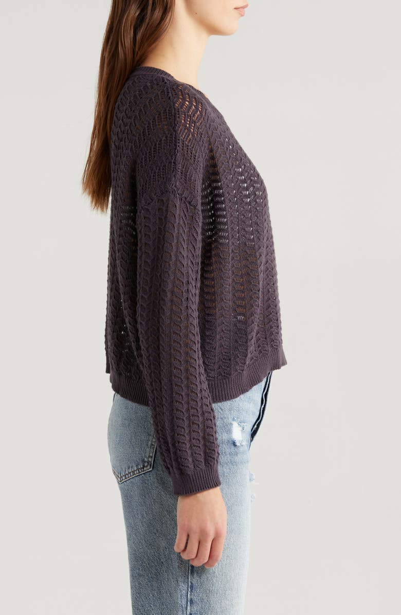 Billabong Sunlit Open Stitch Sweater, Alternate, color, 