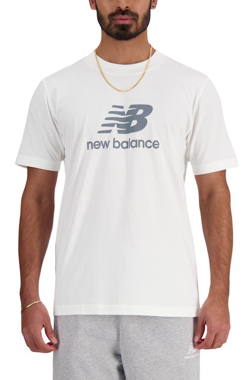 New Balance Sport Essentials Logo Graphic T-shirt In Blue