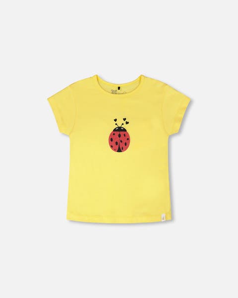 Organic Cotton Jersey Short Sleeve Ladybug T-Shirt (Toddler, Little Kid & Big Kid)