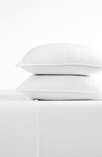 HOME SPUN Plush Down Alternative Gel Fiber Pillows - Pack of 2