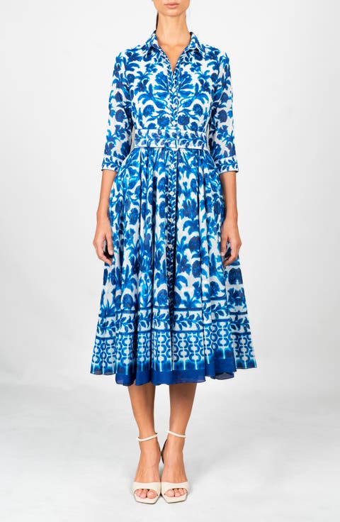 A-Line Midi Aster Shirtdress