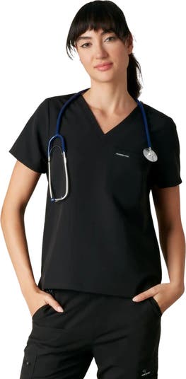 売れ筋商品|||メンバーズオンリー カットソー トップス レディース Women's Bari 1-Pocket Scrub Top Black Members Only Bari 1-Pocket Scrub Top | Nordstrom