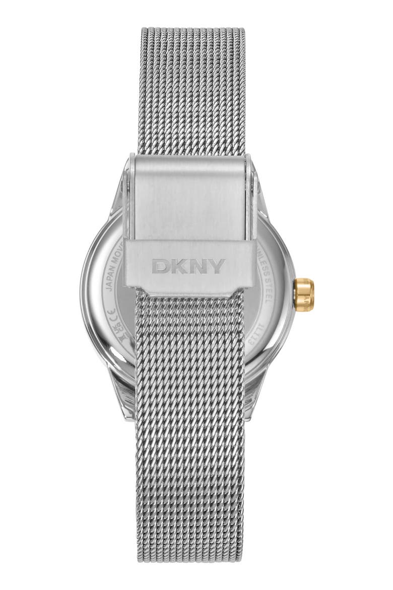 Milanese Mesh Strap Watch, 26mm, Alternate, color, SILVER