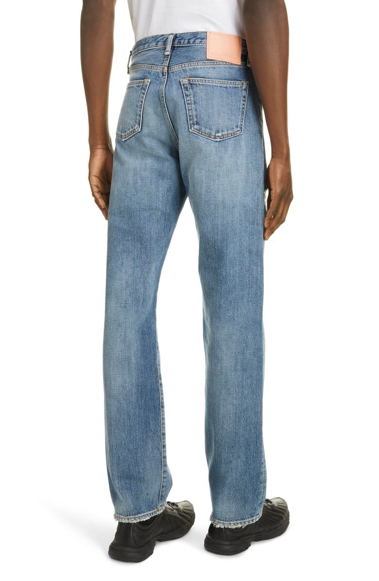 Acne Studios Men's Classic Fit 1996 Torn Jeans, Alternate, color, 