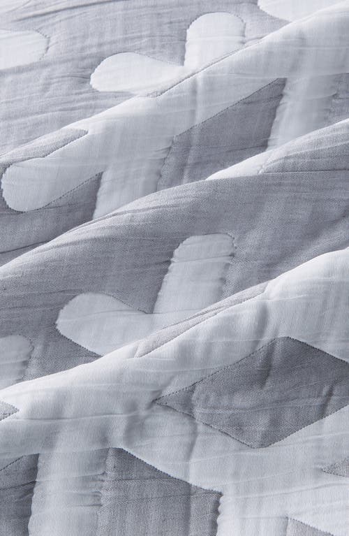 Woven & Weft Matelass Snowflake Quilt Set