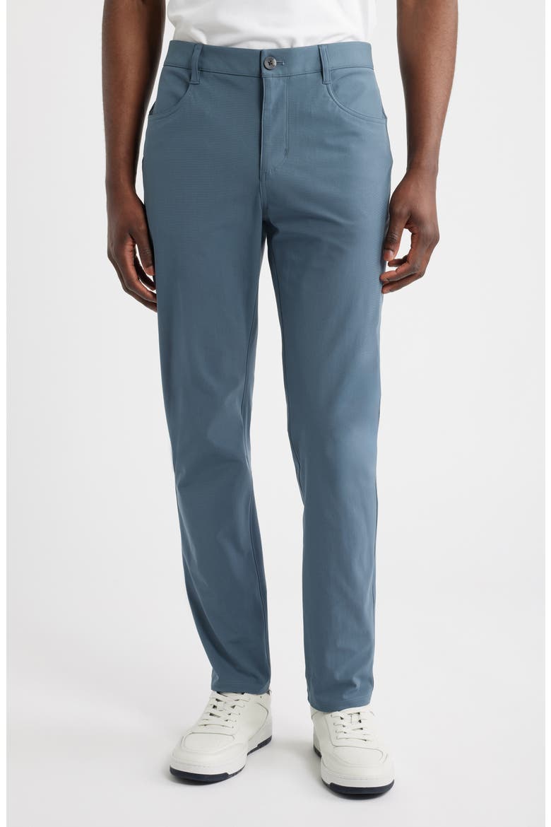 Meta 30-Inch Athletic Slim Fit Pants, Main, color, BLUE SEA