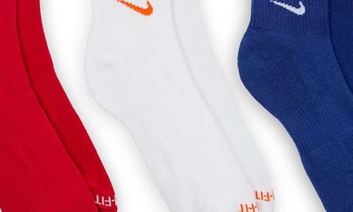 Nike Dri-fit Everyday Plus 3-pack Cushioned Training Ankle Socks