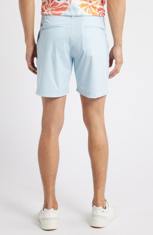 Swannies Bunker 7-inch Flat Front Stretch Golf Shorts In Sky