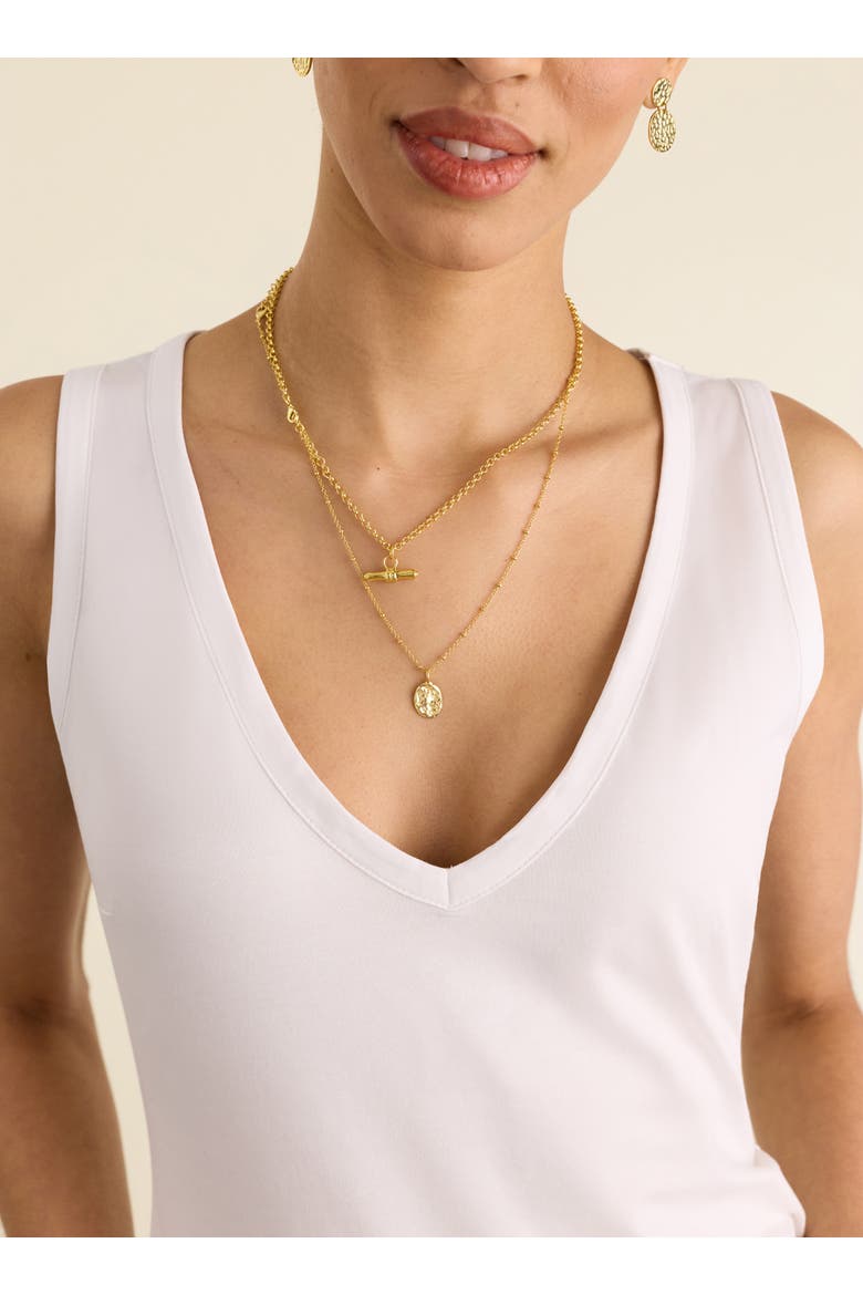 Jada Organic Cotton V-Neck Tank, Alternate, color, Pure White