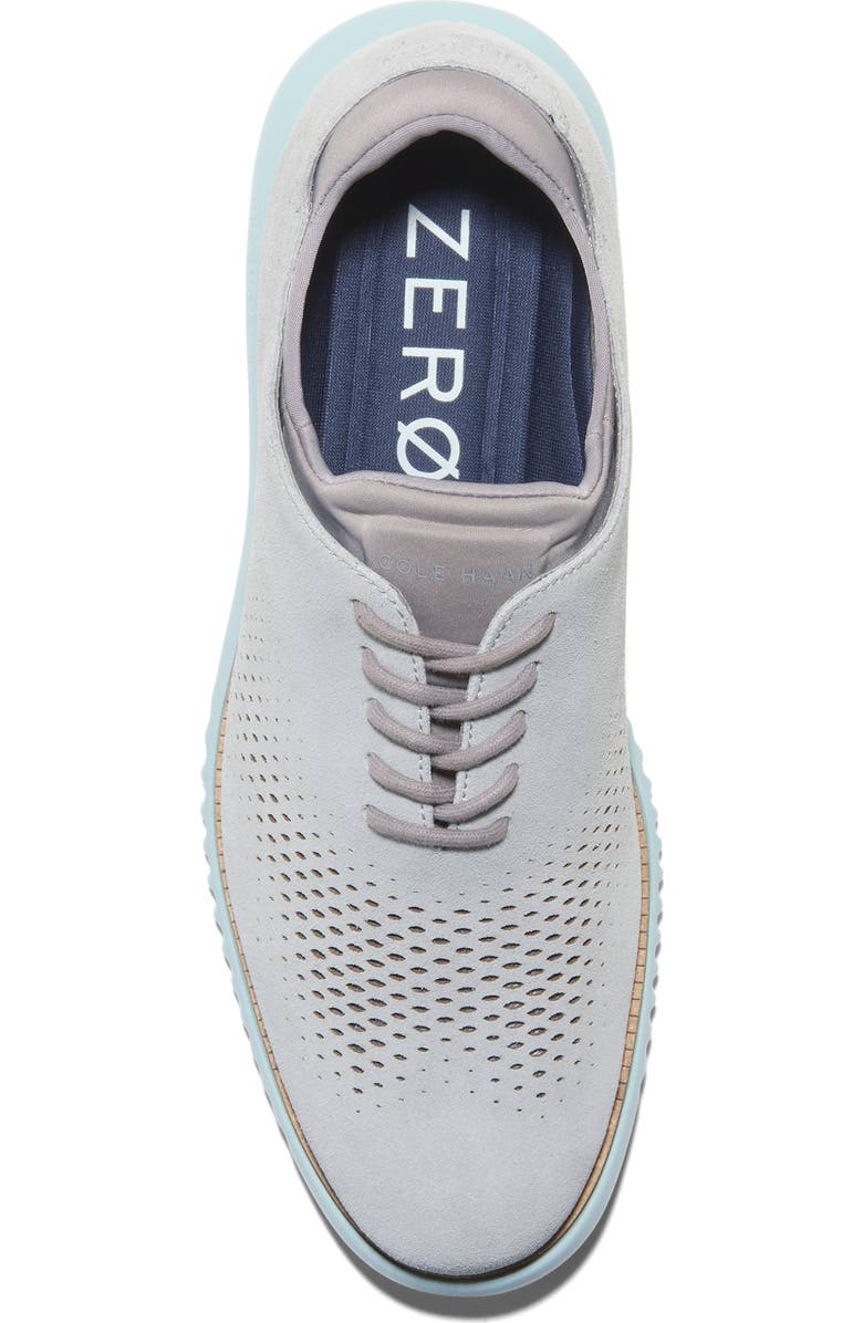 Cole Haan 2.ZeroGrand Laser Wing Derby, Alternate, color, Ultimate Grey Suede
