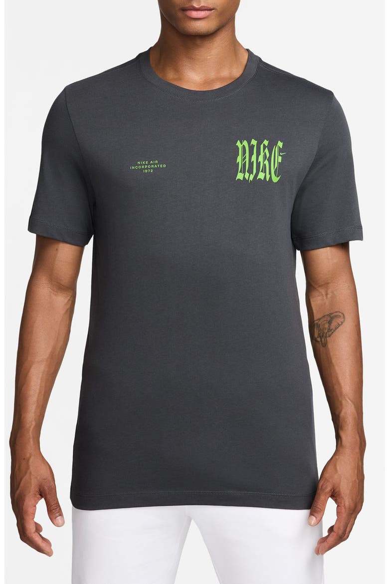 We Float Graphic T-Shirt, Main, color, ANTHRACITE