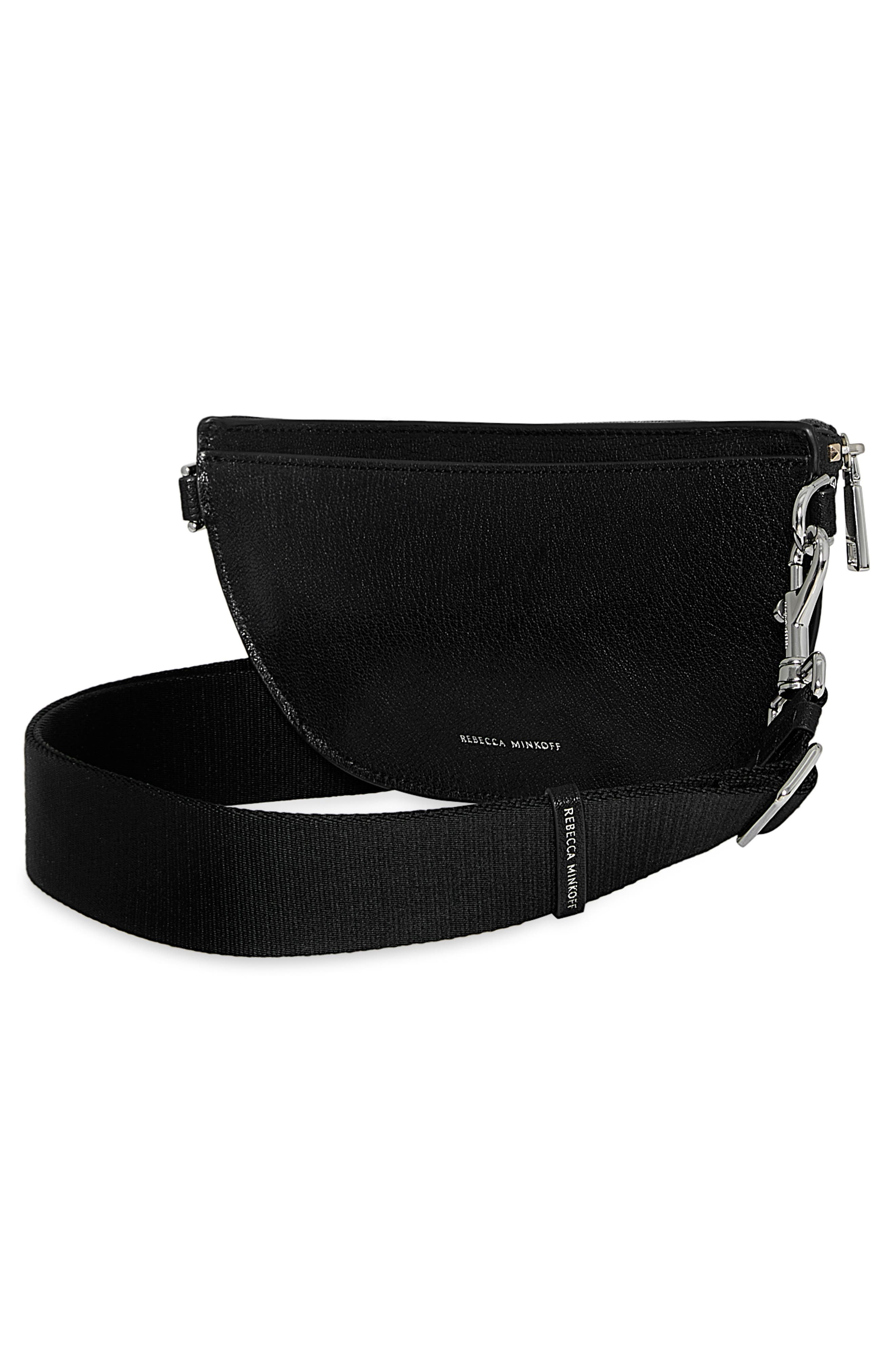 Rebecca Minkoff Stud Leather Sling Bag, Alternate, color, 