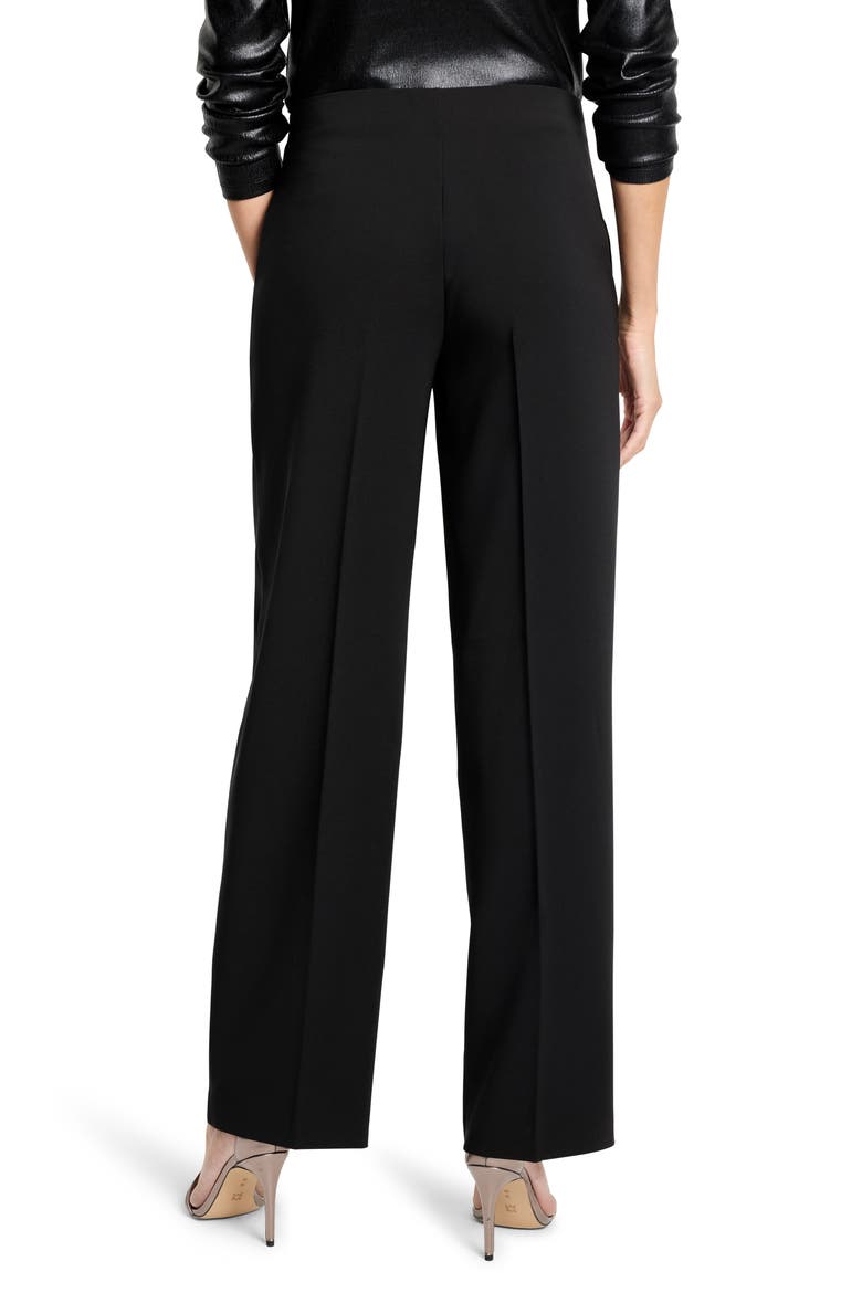 Lenox High Waist Wide Leg Stretch Pants, Alternate, color, BLACK ONYX