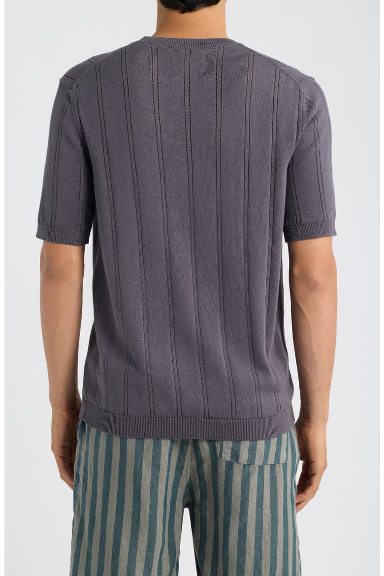 Lolo Drop Needle Sweater Tee, Alternate, color, ASH