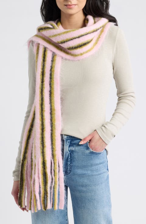 Eyelashy Stripe Scarf