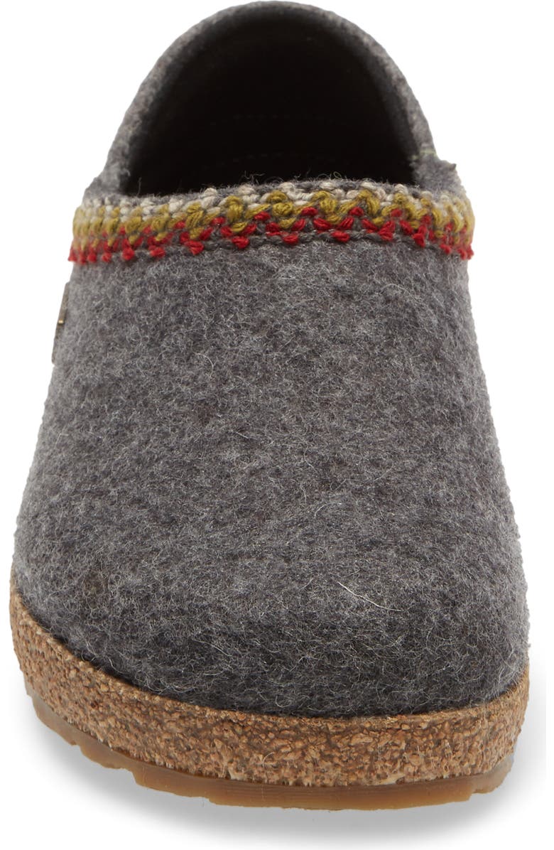 Haflinger GZH Zigzag Slipper, Alternate, color,