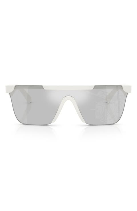 141mm Rectangular Shield Sunglasses