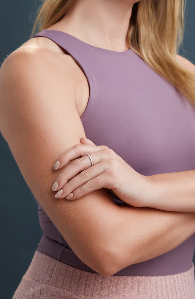 Bony Levy Diamond Cuff Ring, Alternate, color, 18K White Gold