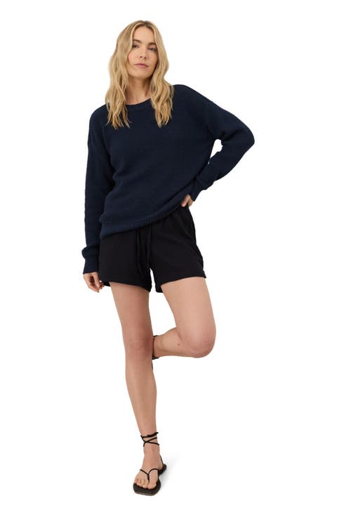 Organic Cotton Coastal Double Gauze Shorts