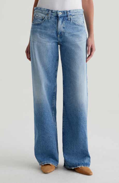 AG Adria Low Rise Baggy Wide Leg Jeans