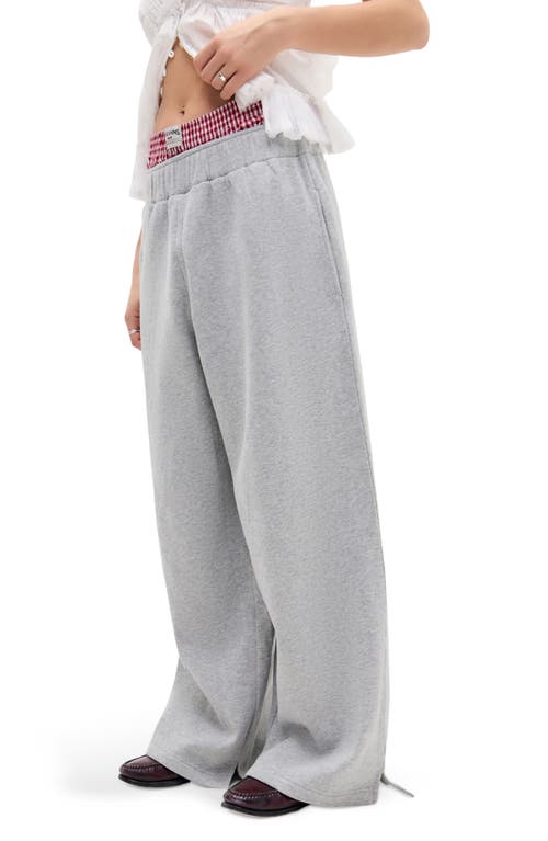 Shop Bdg Urban Outfitters Hoxton Boxer Joggers In Grey