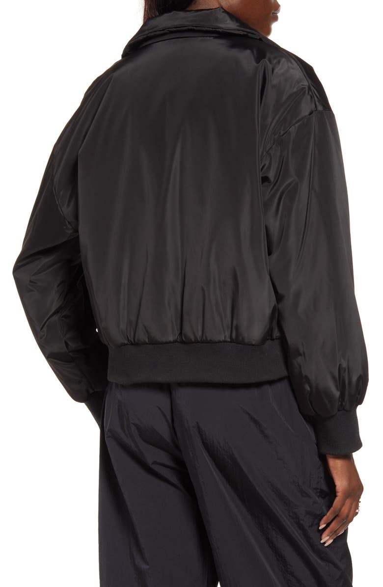 Open Edit Crop Bomber Jacket, Alternate, color, 