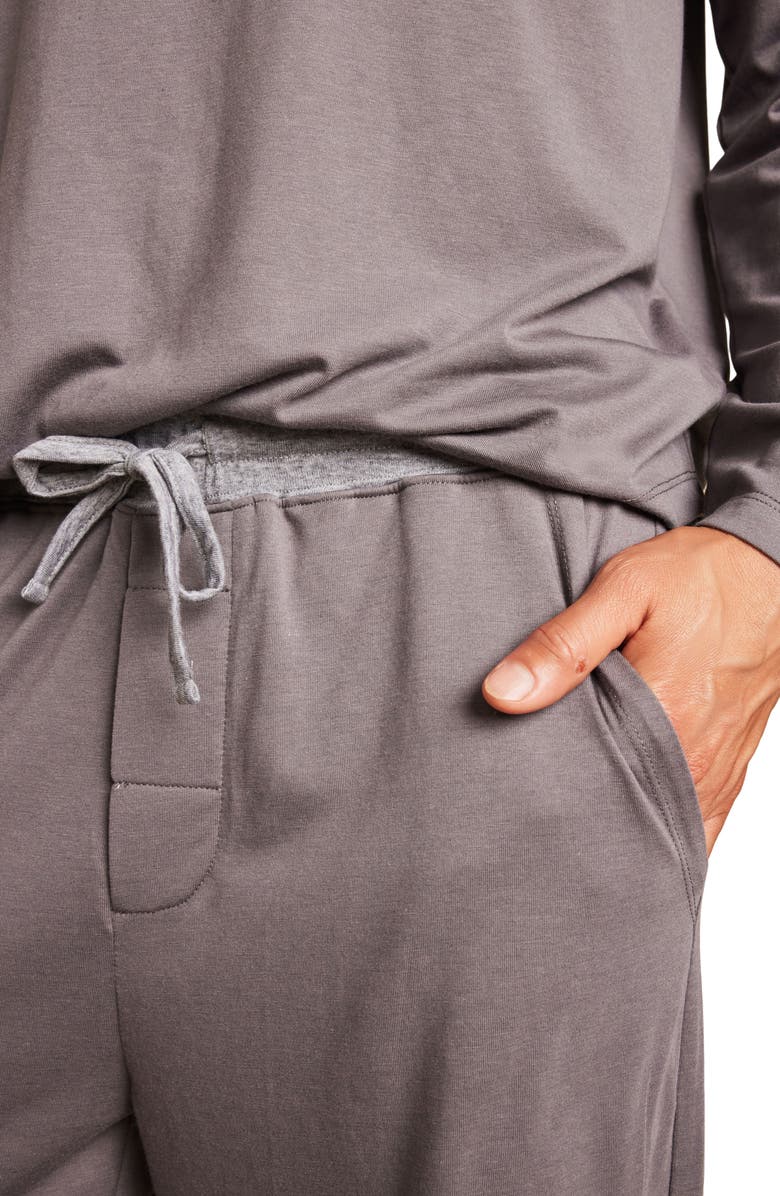 Barefoot Dreams<sup>®</sup> Malibu Collection<sup>®</sup> Lounge Pants, Alternate, color, Coal