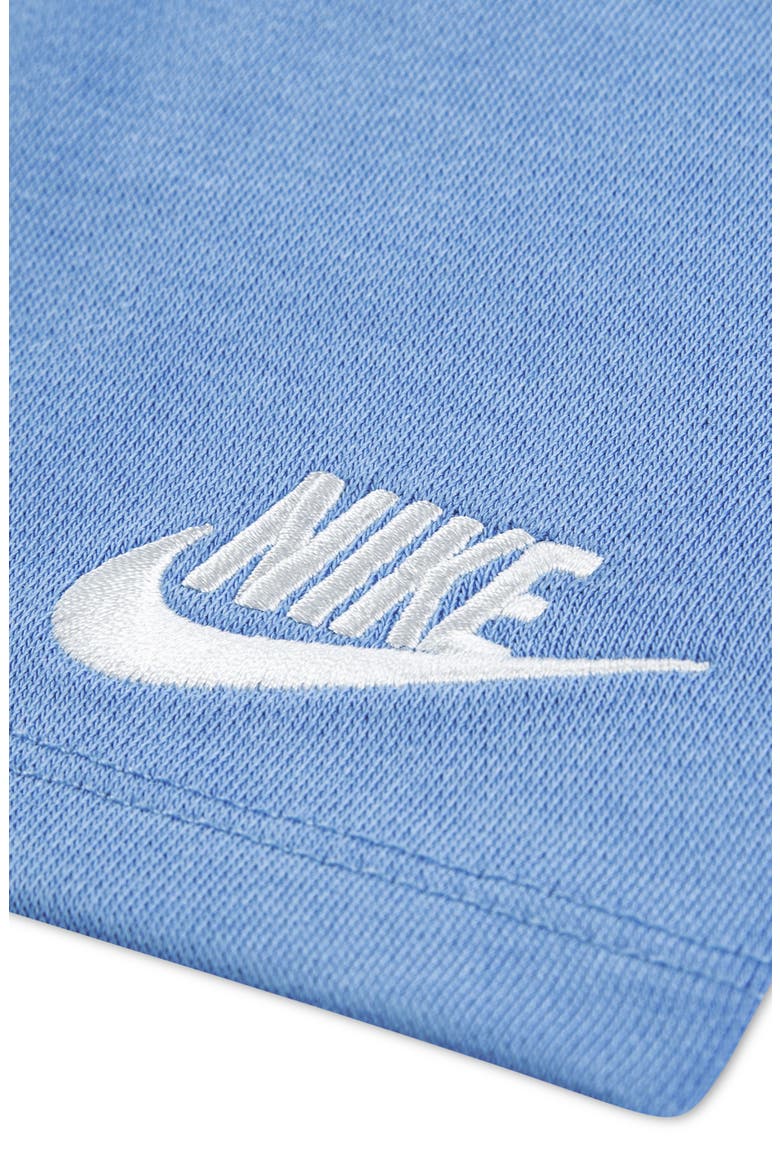 Stripe T-Shirt & French Terry Shorts Set, Alternate, color, UNIVERSITY BLUE