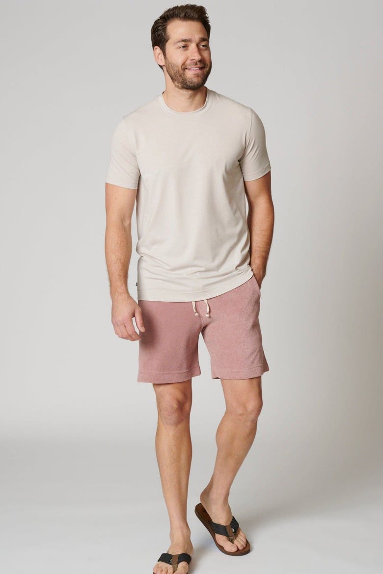 Towel Short, Alternate, color, Hibuscus
