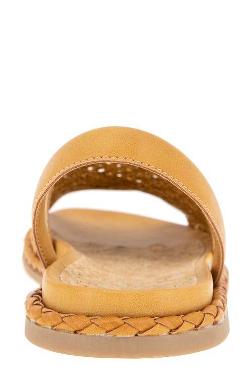 Reaction Kenneth Cole Savvi Slingback Sandal In Camel Raffia