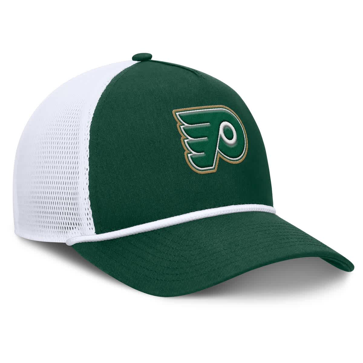 FANATICS Men's Fanatics Green/White Philadelphia Flyers Bermuda A-Frame ...